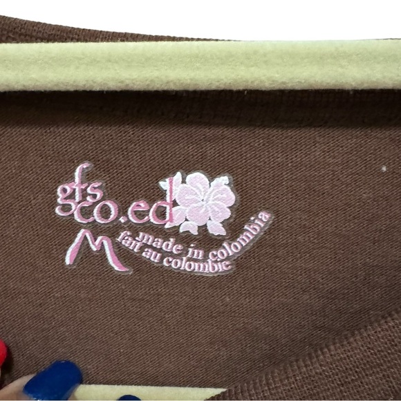 Atlanta Braves - Brown with Pink “Braves” - Size XS-S tag says Med, runs small - Picture 3 of 4